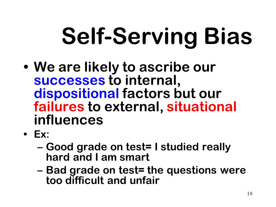 Describe dispositional and situational factors in